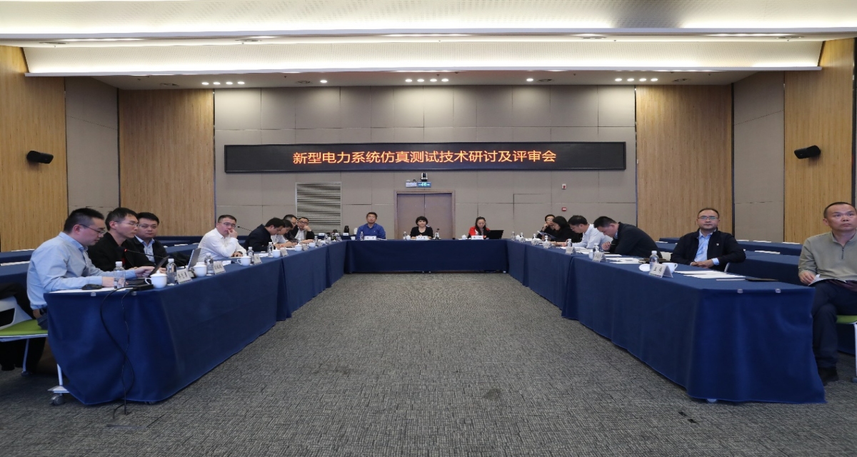 新型電力系統(tǒng)仿真測試技術(shù)研討及評(píng)審會(huì)